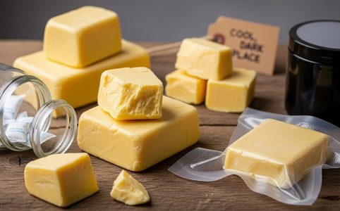 Proper storage methods to prevent cocoa butter from spoiling