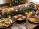 Golden baked breakfast strata with sausage and melted cheese