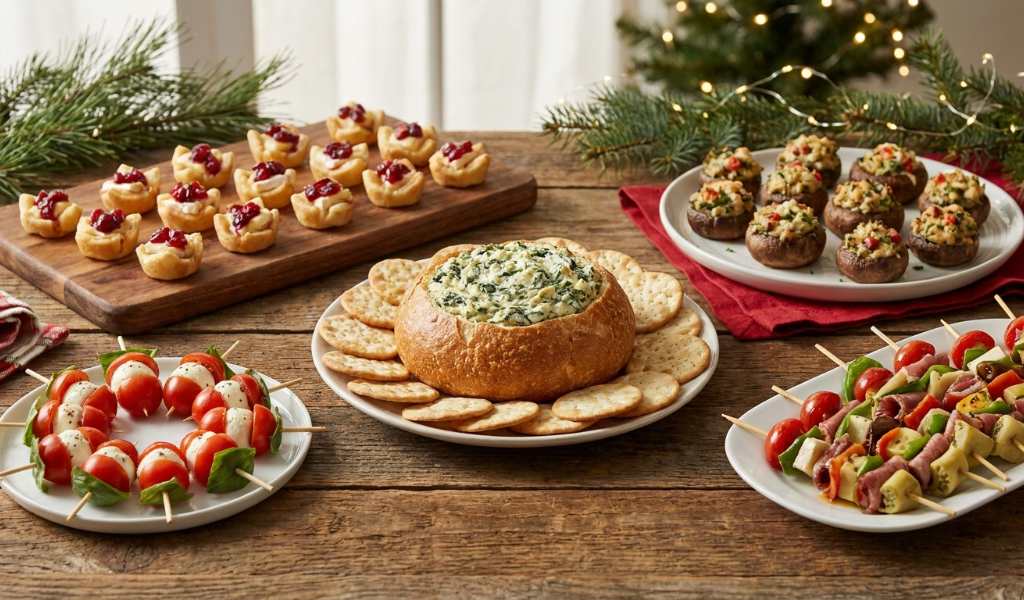 christmas appetizers for a crowd self serve dip station
