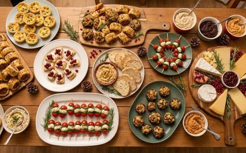 christmas appetizers for a crowd sheet pan nachos