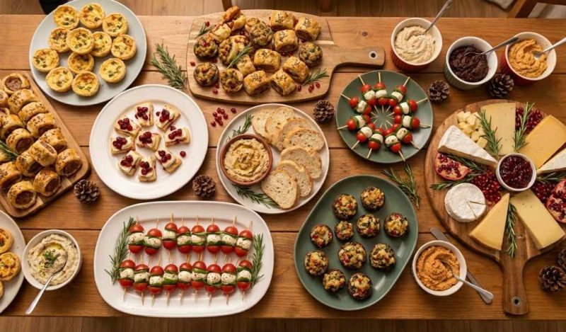 christmas appetizers for a crowd sheet pan nachos