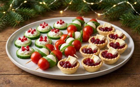 cold christmas appetizers smoked salmon dip with crackers