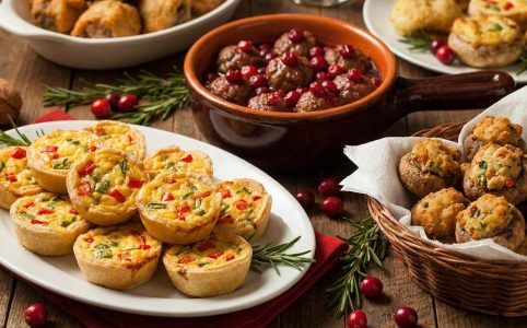 hot christmas appetizers baked brie with honey and nuts