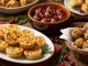 hot christmas appetizers baked brie with honey and nuts